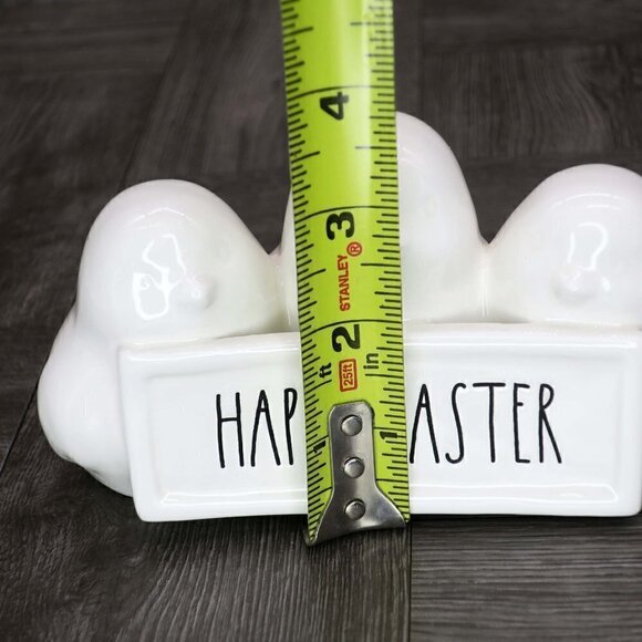 Rae Dunn Happy Easter Table Holiday Room Decor 3 Chicks Trio Spring Ceramic - Picture 4 of 4